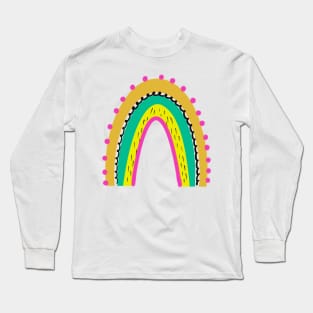 Pink rainbow Long Sleeve T-Shirt